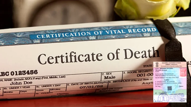death certificate apostille and attestation services