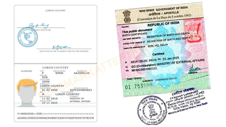 Indian Passport Apostille Attestation Services